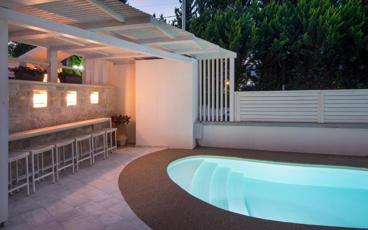 Neikos Mediterraneo Luxury Suites Chaniotis Dış mekan fotoğraf